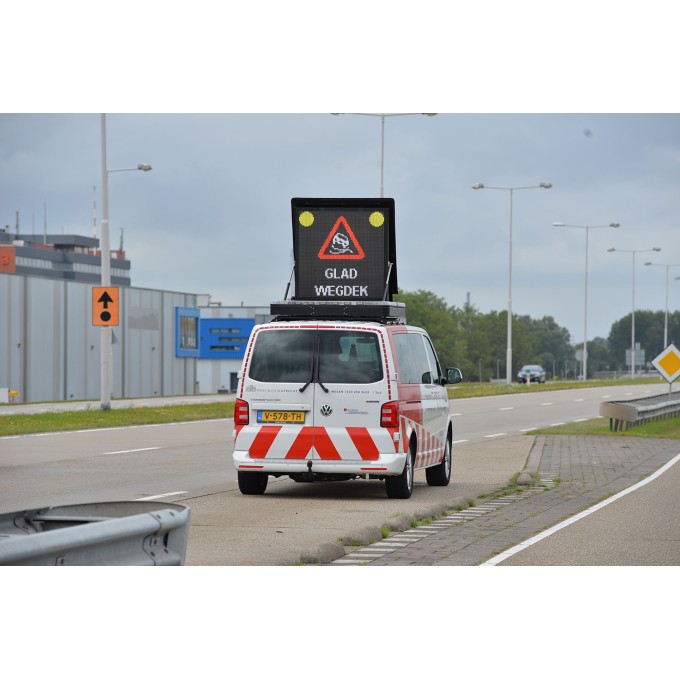 Panou VMS Matrix LED RGB - rabatabil - 1 fata activa